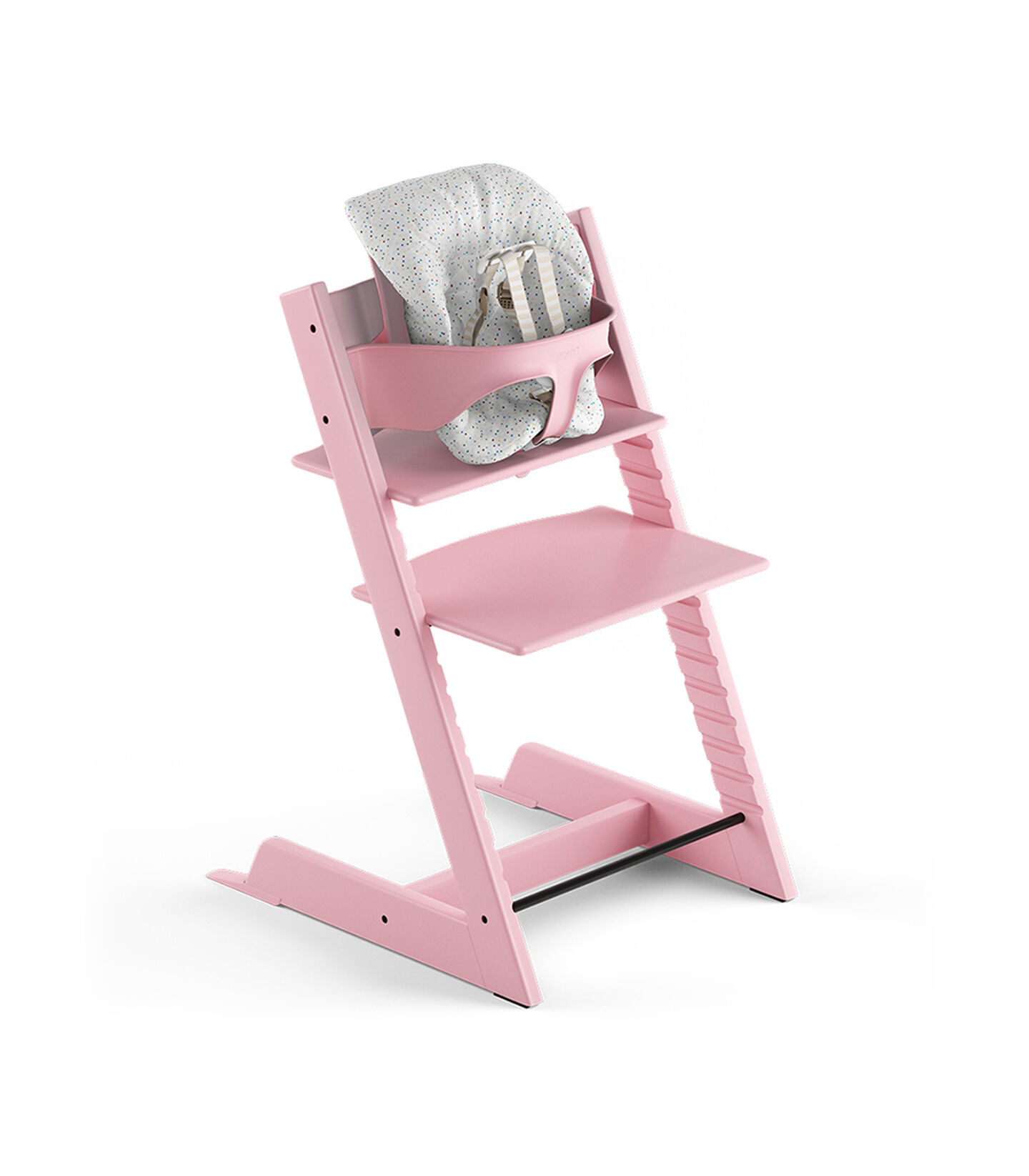 Tripp Trapp Chair Soft Pink Tripp Trapp Soft Pink Beech With Baby Set And