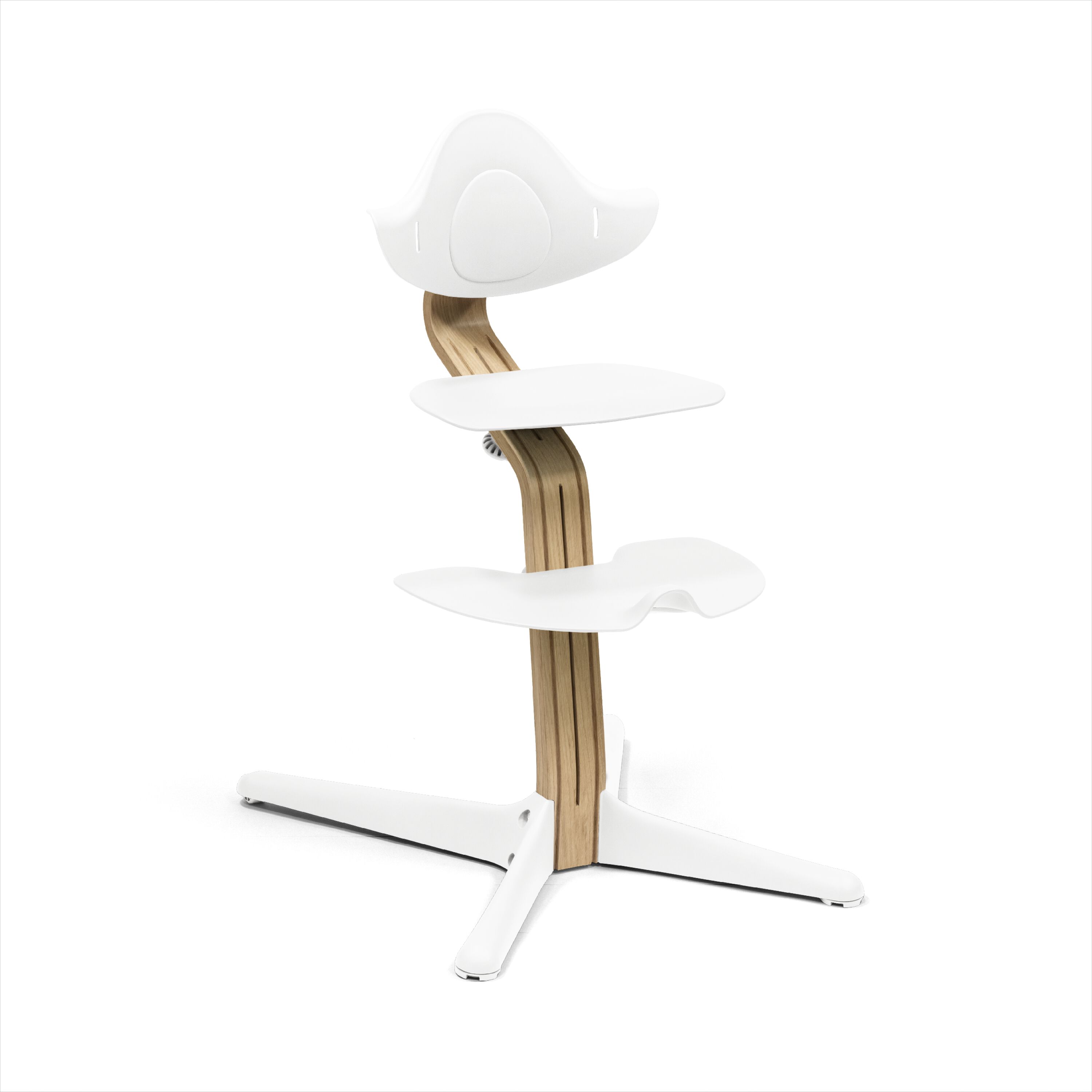 Stokke® Nomi® Chair Oak White, White, mainview