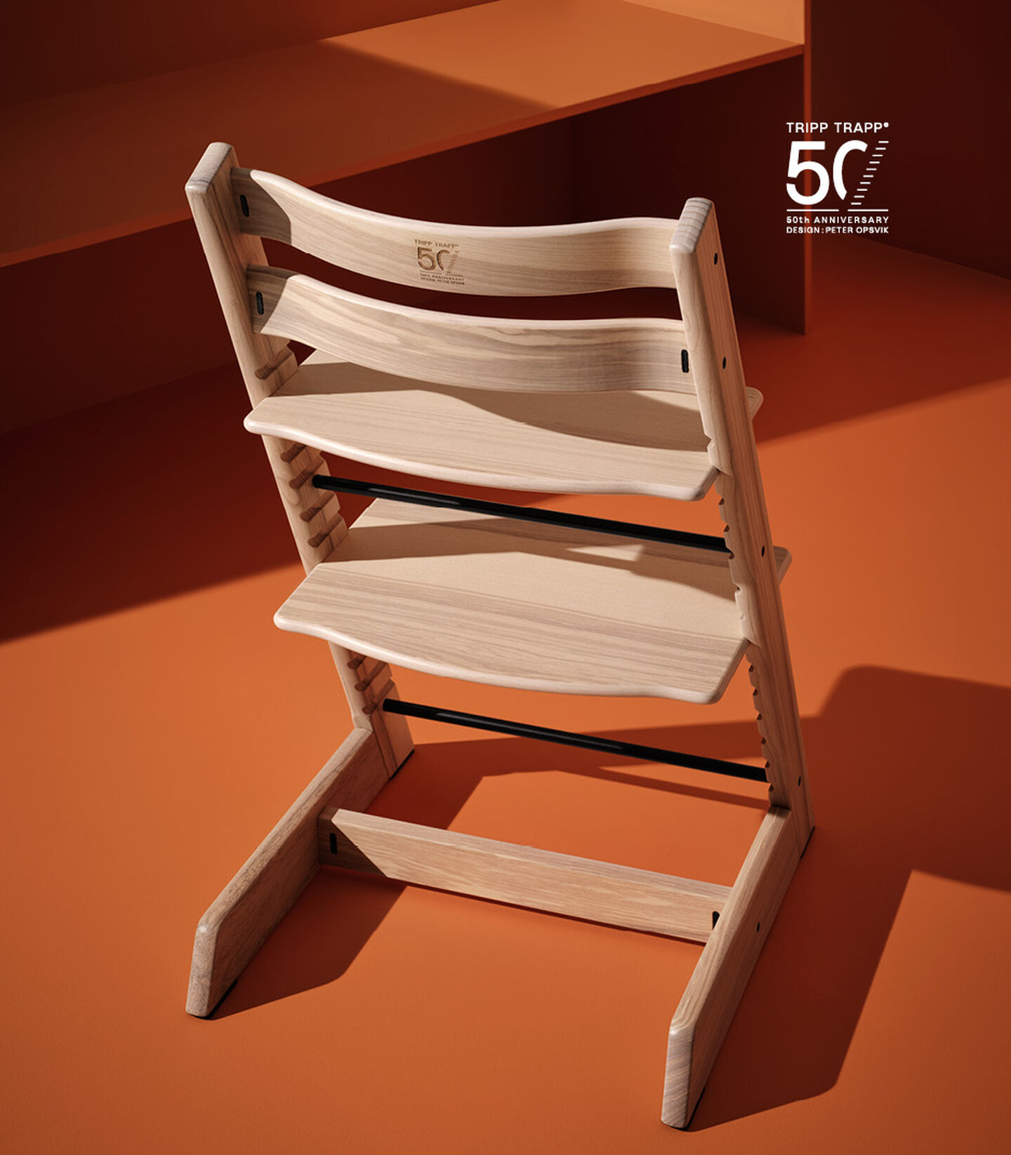 Cadeira Tripp Trapp® 50º Aniversário Freixo natural, Freixo natural, mainview view 2