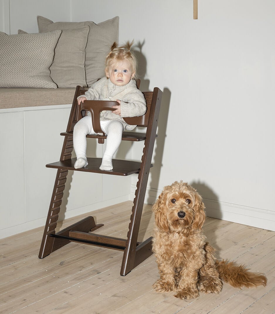 Stokke Tripp Trapp チェア ダークブラウン Stokke Tripp Trapp: The Ultimate Grow with Me High Chair for