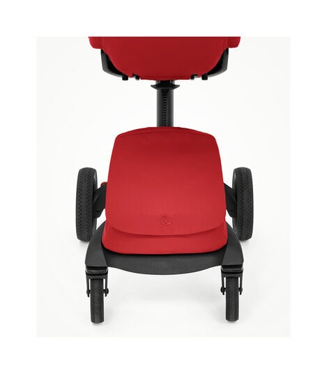 Stokke® Xplory® X Ruby Red Stroller with Seat. Zoomed. view 4