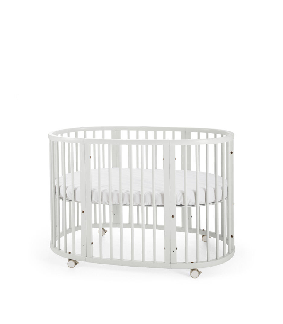 Stokke® Sleepi™ Bed. White. Mattress high. galery image 3