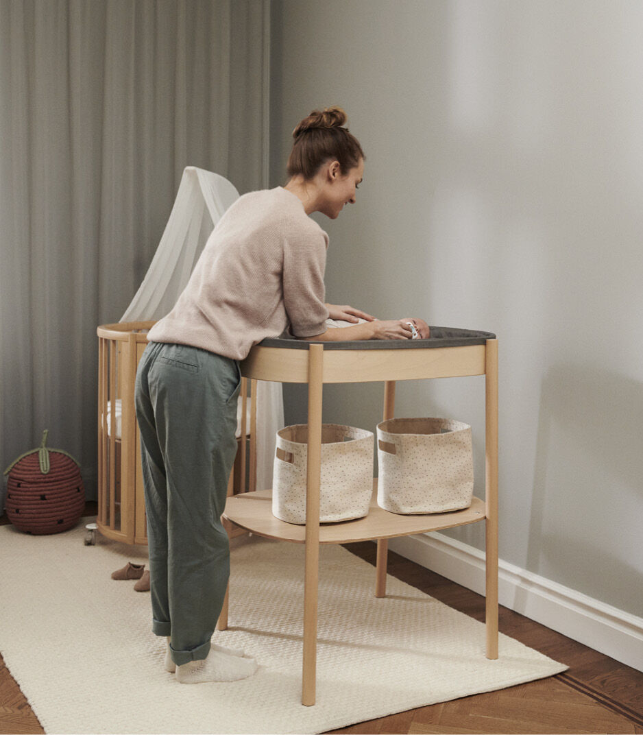Korb für Stokke® Sleepi™ Wickeltisch, Grey, mainview Galeriebild 2