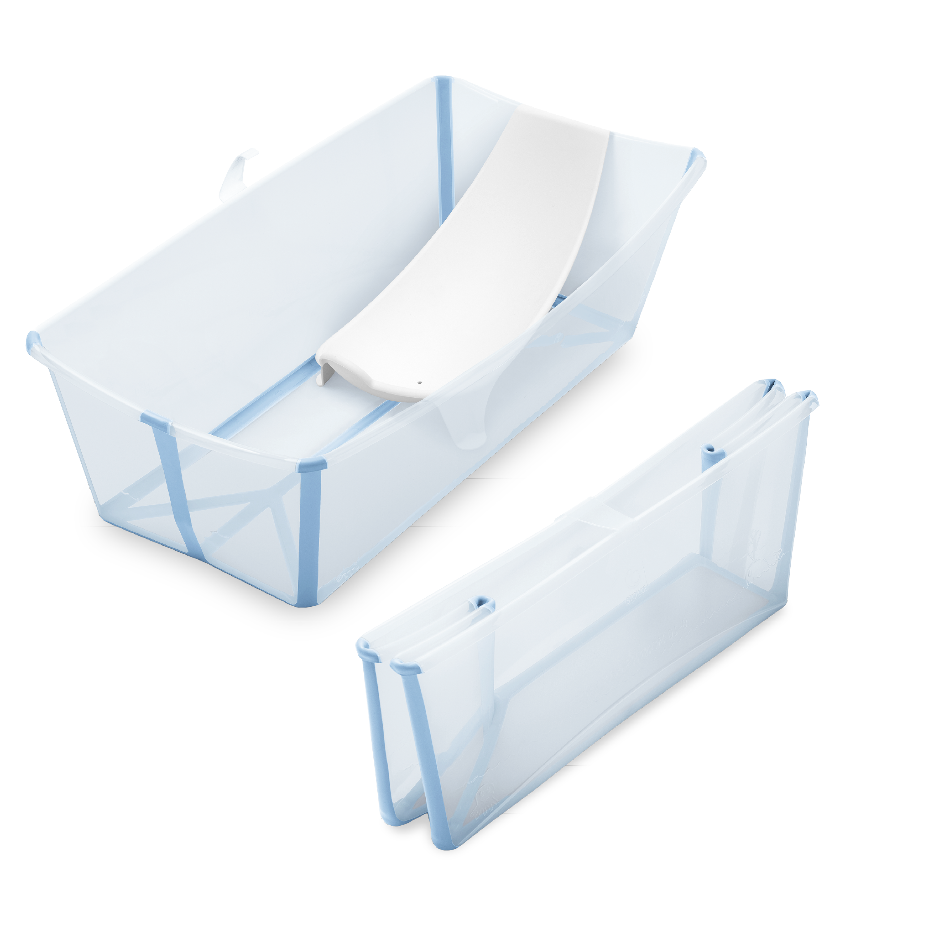 Stokke® Flexi Bath® Badewanne X-Large mit Neugeboreneneinsatz, Ocean Blue, mainview Galeriebild 10