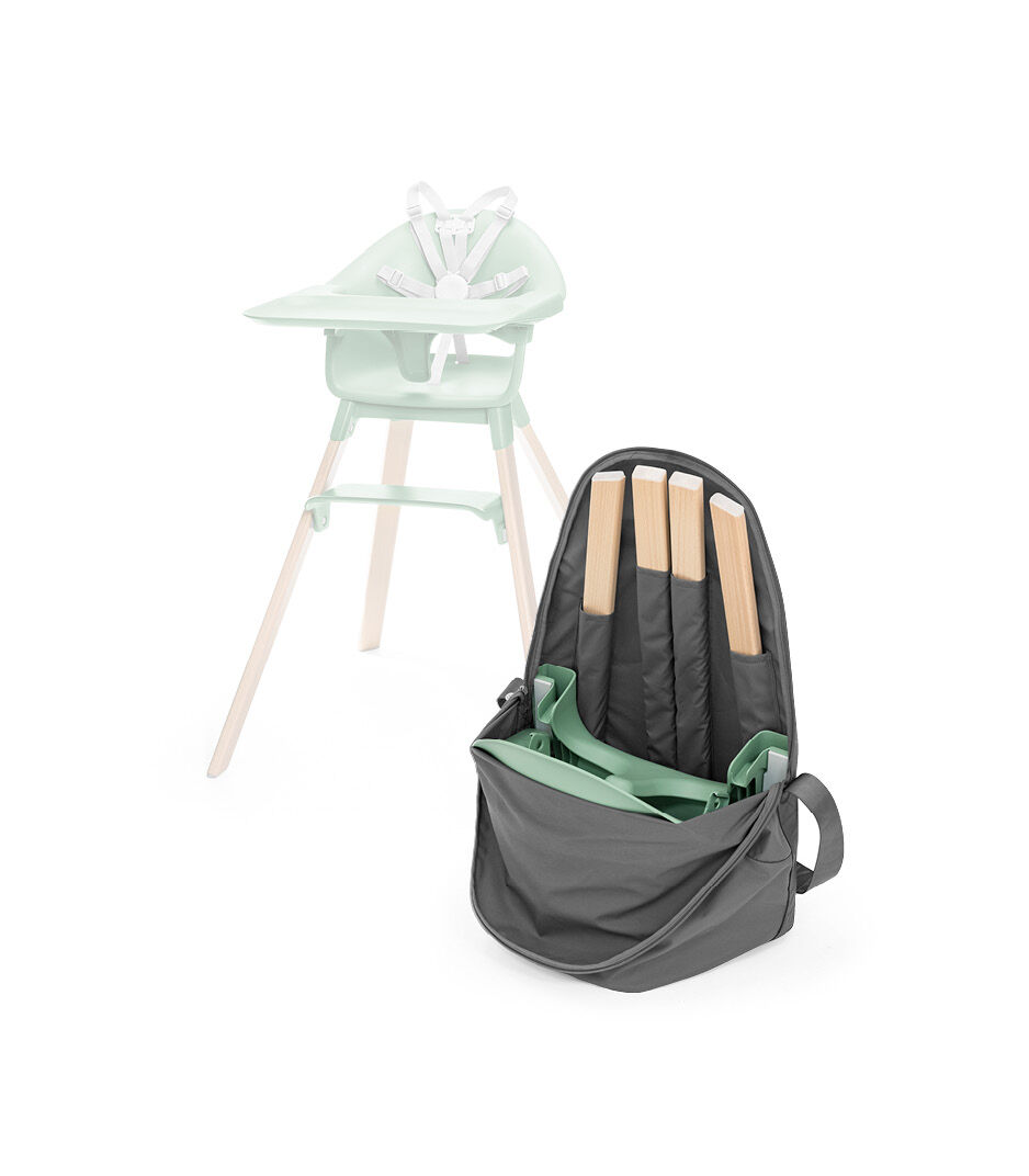 Stokke® Clikk™ Travel Bag, Dark Grey. Open. galery image 7