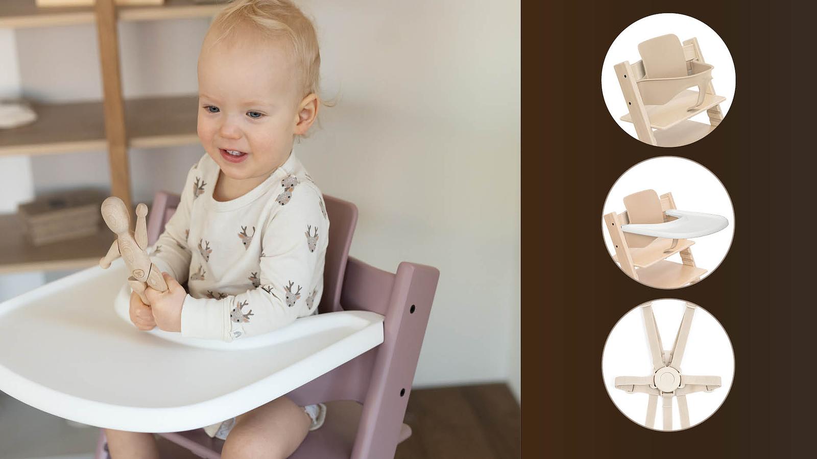 ストッケ STOKKE S/N4〜 ベビーセット付き　ナチュラル 中古 赤ちゃん Stokkeの中古フリマアイテム一覧