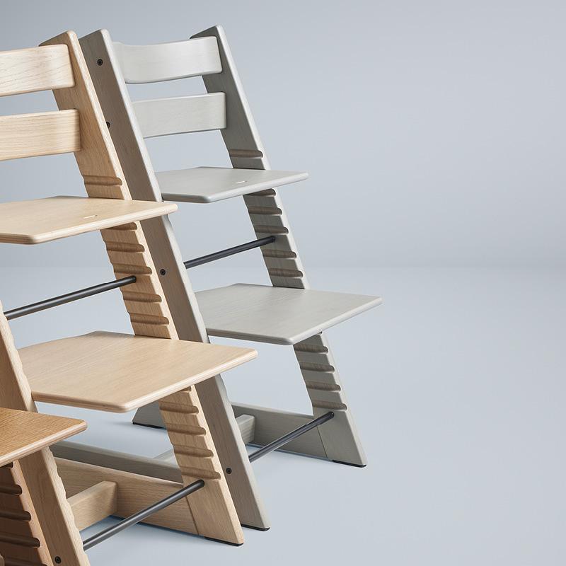 TTs in Oak Brown Stuhlreihe Close-up 2