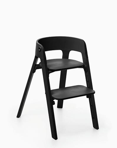 Amazon | ストッケ ステップス チェア レッグ オーク ブラック
