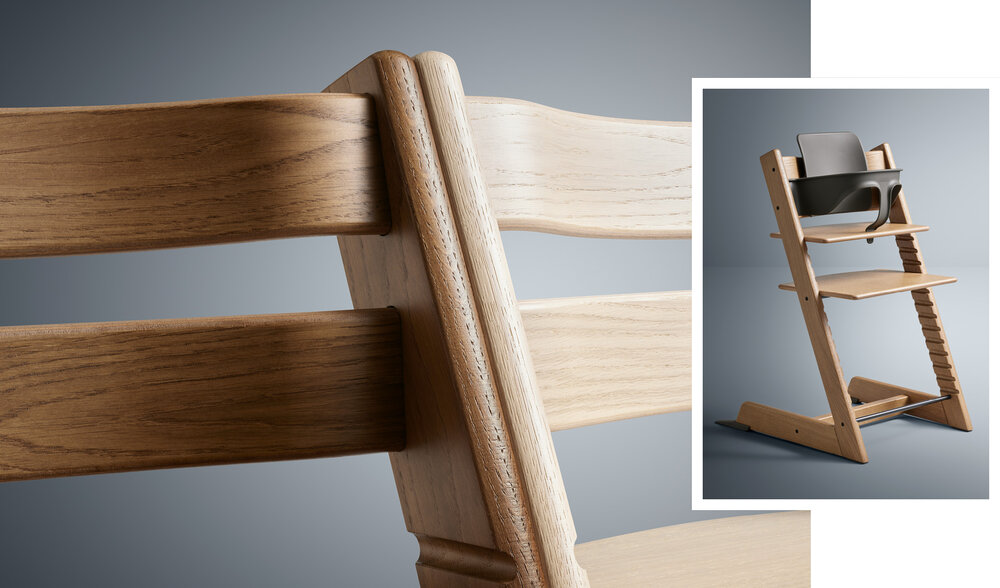 TT Oak brown chair