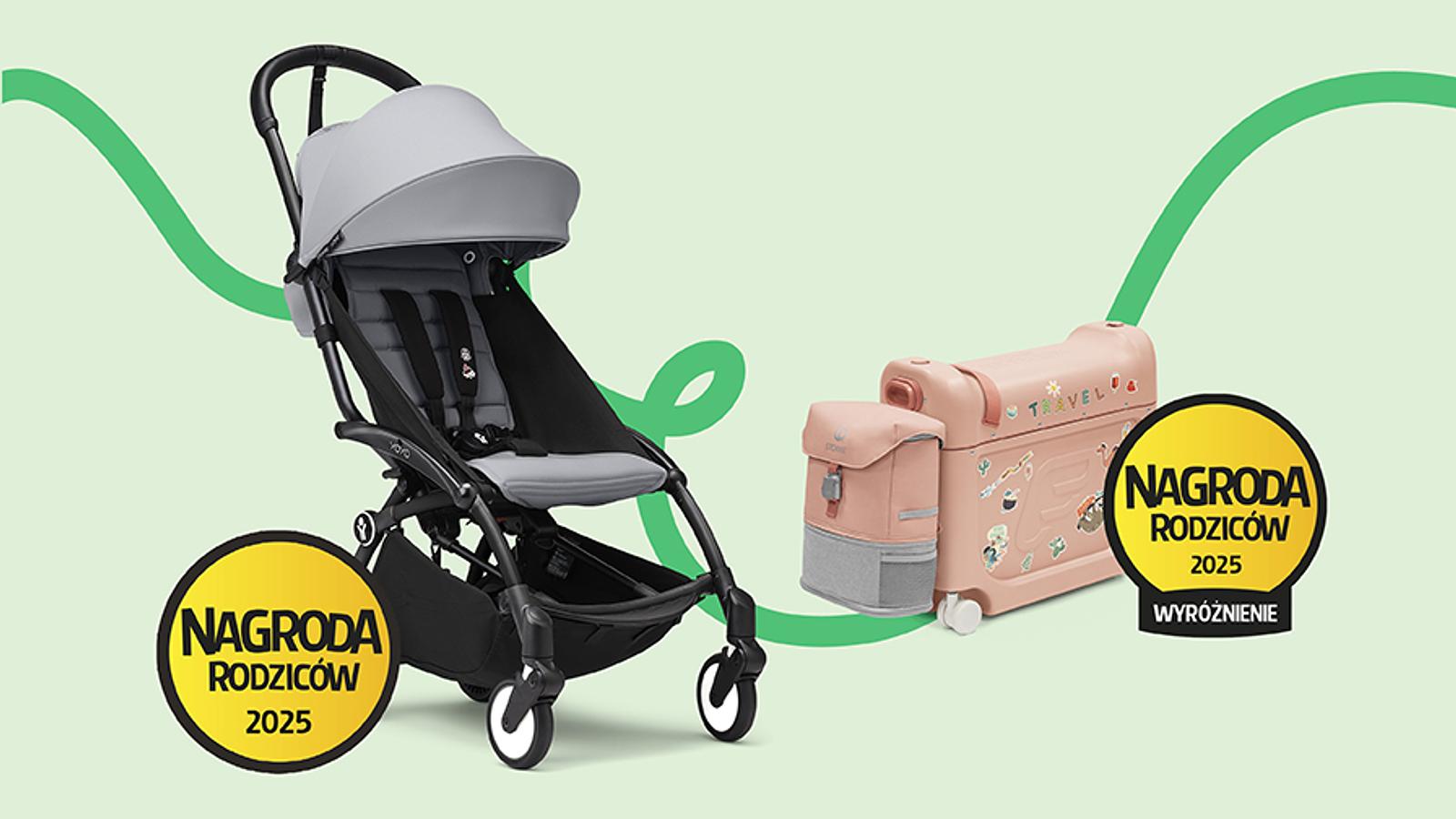 yoyo wózek spacerowy i zestaw walizka + plecak JetKids