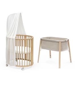 Sleepi mini bed crib baby furniture with changing table