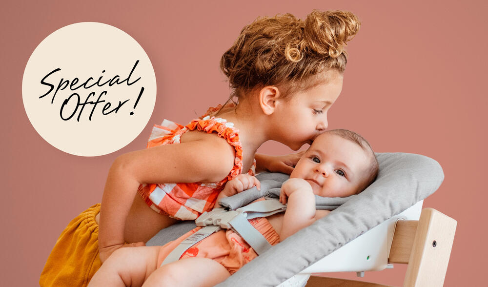 girl with baby in Newborn Bundle