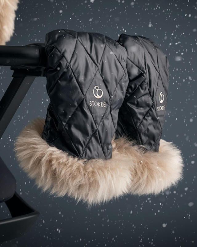 Soft fleece lining and genuine sheepskin rims