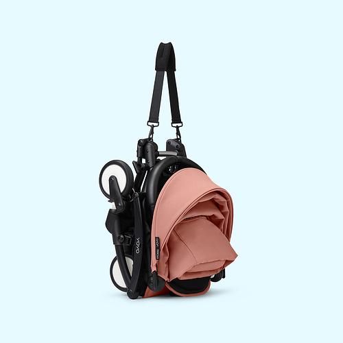 YOYO ginger stroller folded.