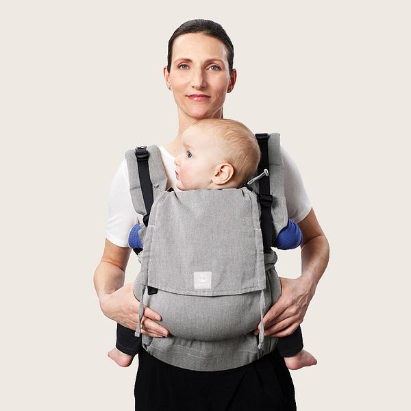 uppababy minu infant insert V2 Adapter for Maxi-Cosi/Cybex/Nuna Car Seat Sigma Alpha Epsilon Color:White with Brown Stuck between these 3, the MINU