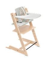 Tripp trapp chair in color natural.