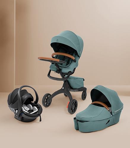 stroller with a travel system