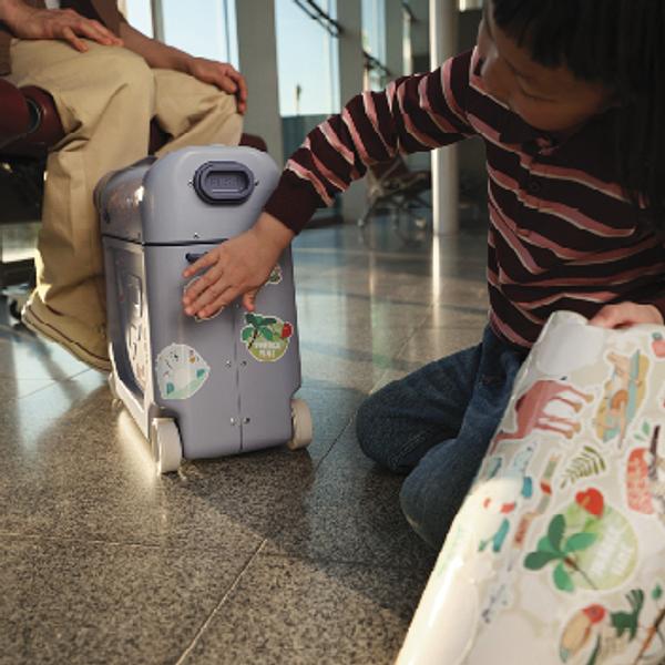 JETKIDS BEDBOX グレー STOKKE JetKids_BedBox_ArcticBlue_2409