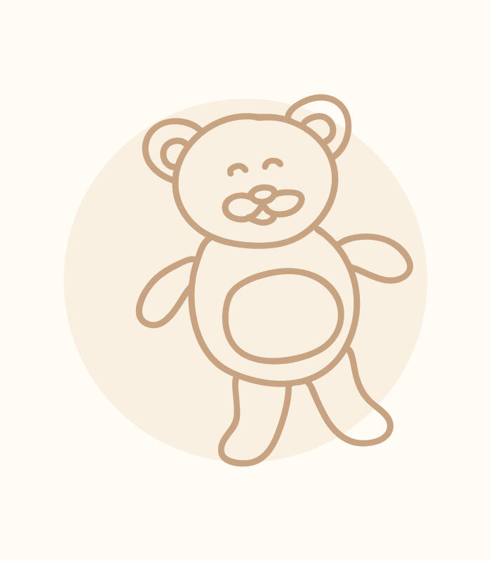 Illustration of teddy bear representing safety.
