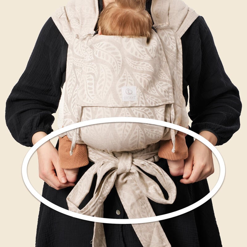 Stokke® Limas™ Carrier Front Carrying: Carrying snug enough