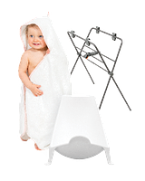 Flexi bath stand and newborn support.