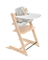 Tripp trapp chair in color natural.