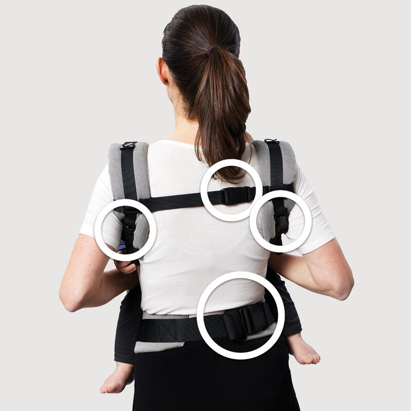 Stokke® Limas™ Carrier Flex Front Carrying: Carrying snug enough