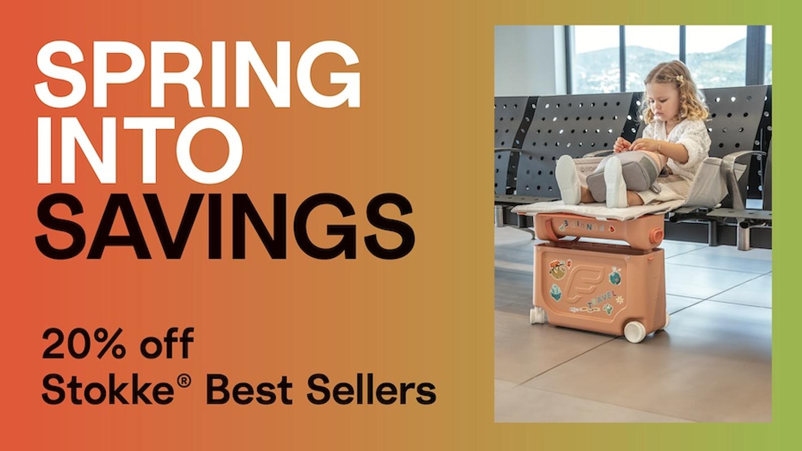 spring into savings - save 20% on jetkids
