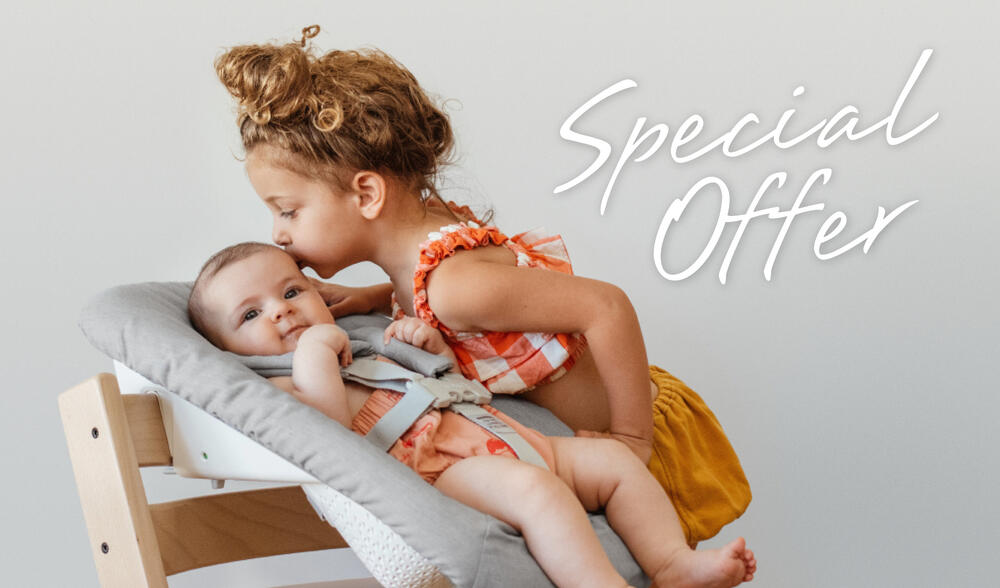 girl with baby in Newborn Bundle