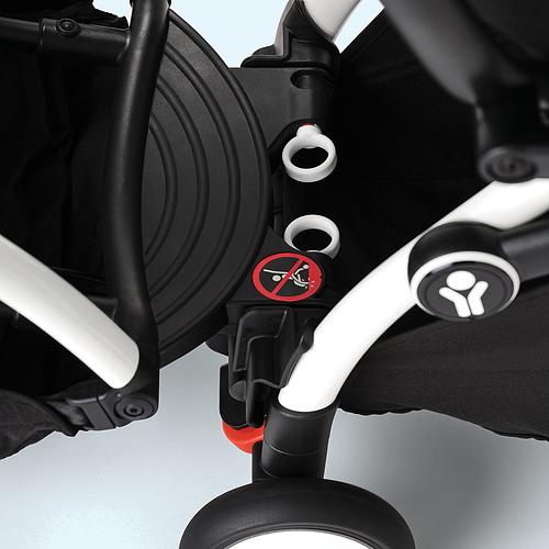 yoyo double strollers click button