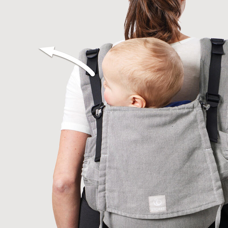 Stokke® Limas™ Carrier Flex Onbuhimo: Carrying high enough