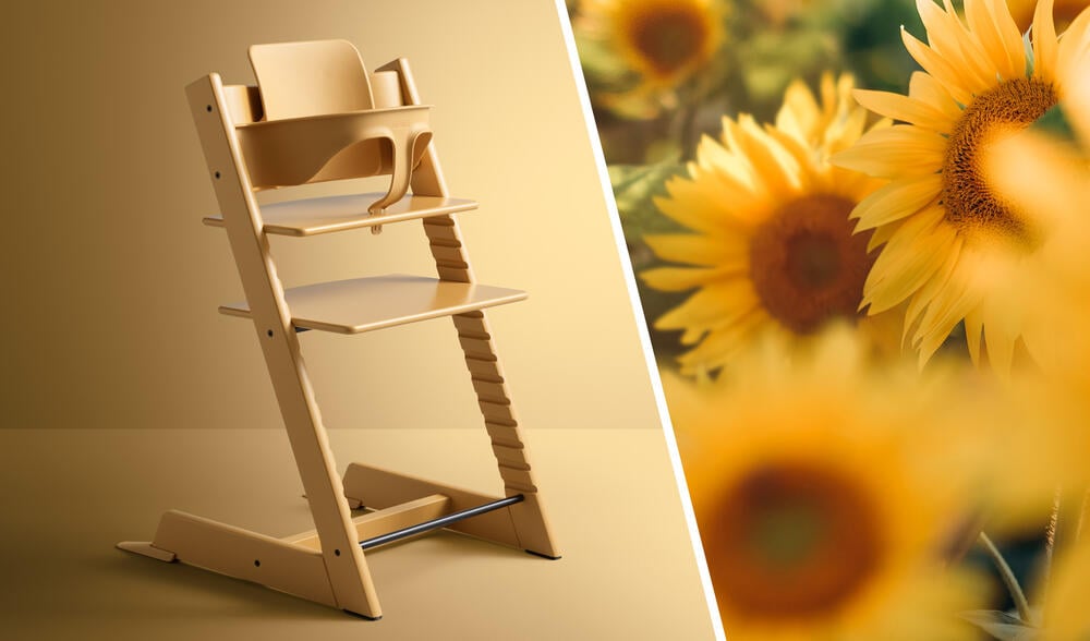 ind Tripp Trapp® stolen i den nye Sunflower Yellow | Stokke®