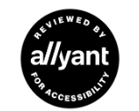 Beoordeeld door Allyant voor toegankelijkheid - Badge
