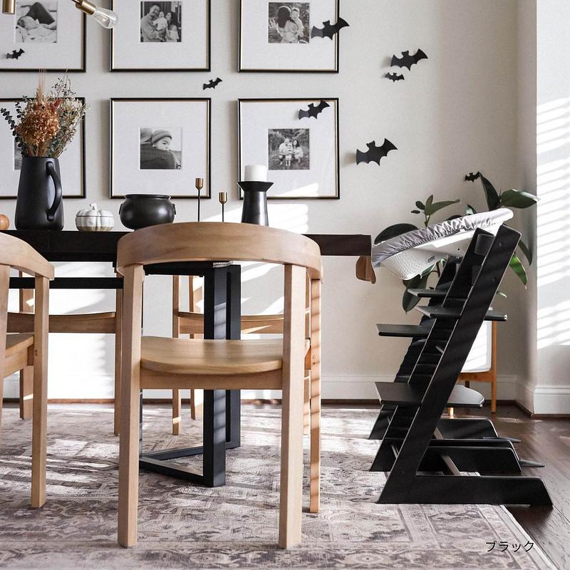 ももです　ストッケ　トリップトラップ　ブラック 子供用ハイチェア、ベビーカー & ナーサリー | Stokke® オンラインショップ