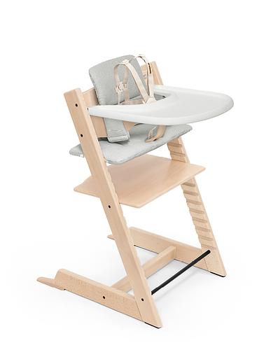 Tripp Trapp chair in color natural.