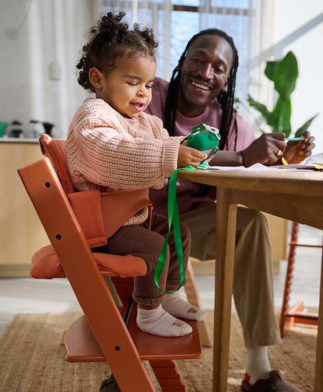STOKKE ストッケ トリップトラップ オレンジ - ベビー用家具