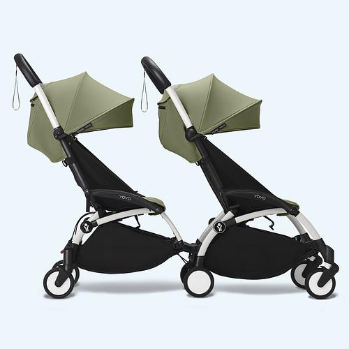 YOYO double stroller. One for newborn one for 6 months plus.
