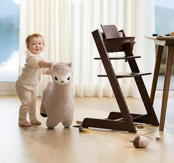 Baby with Tripp Trapp chair