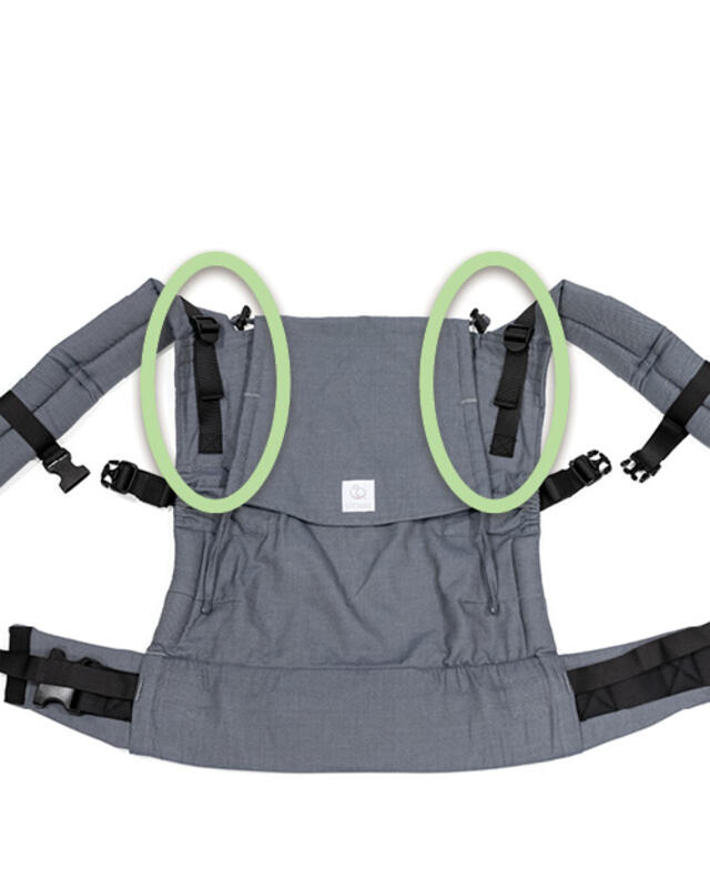 Continuously adjustable Stokke® Limas™ Carrier Flex