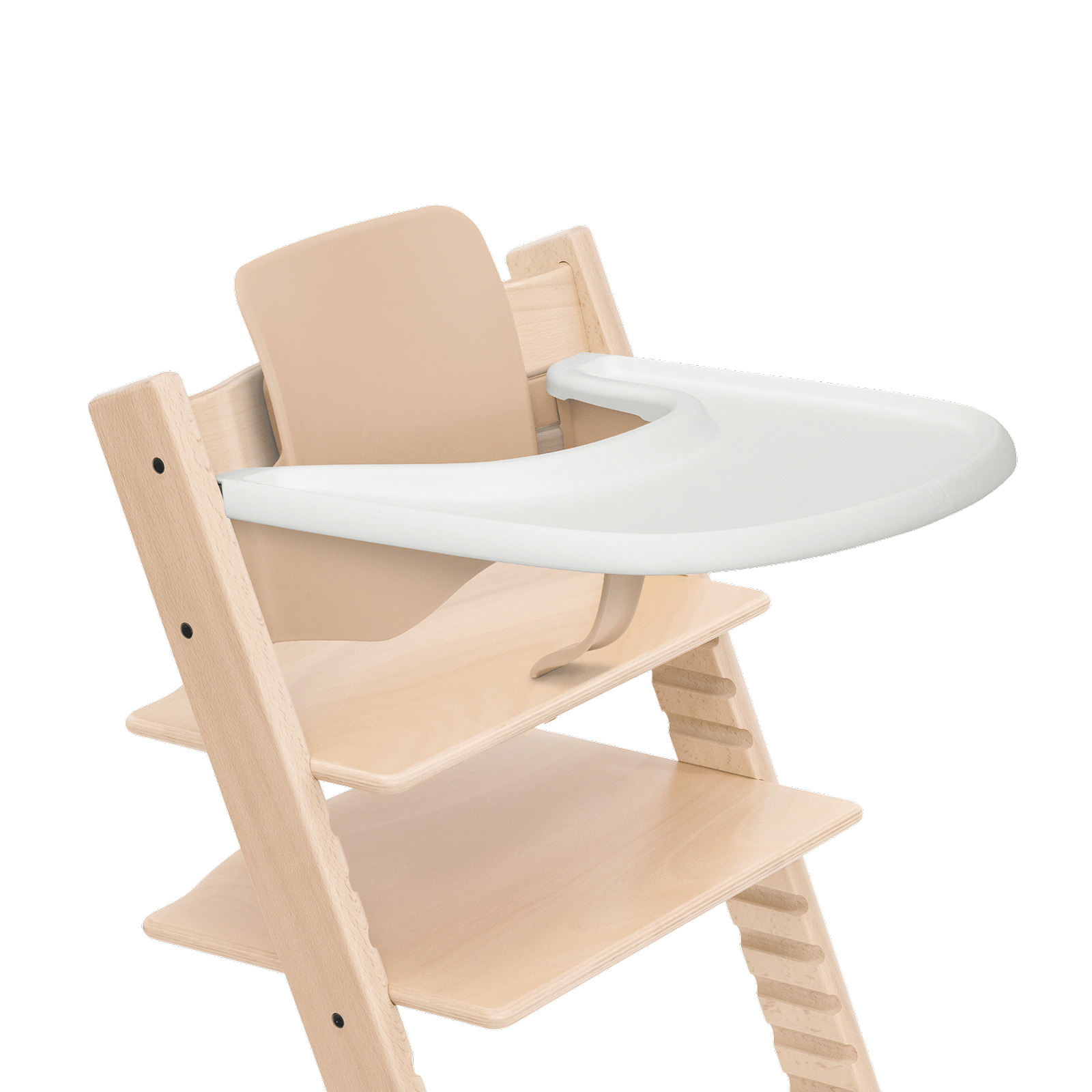 ストッケ　シリアル3 2脚セット　ナチュラルウッド Stokke® Tripp Trapp®｜成長に寄り添うアイコニックなハイチェア