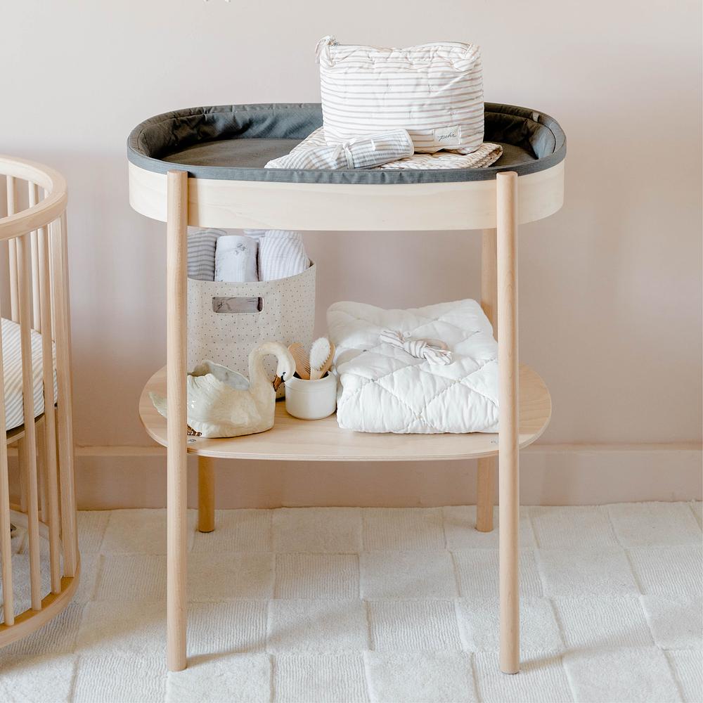 Stokke changing table in nursery.