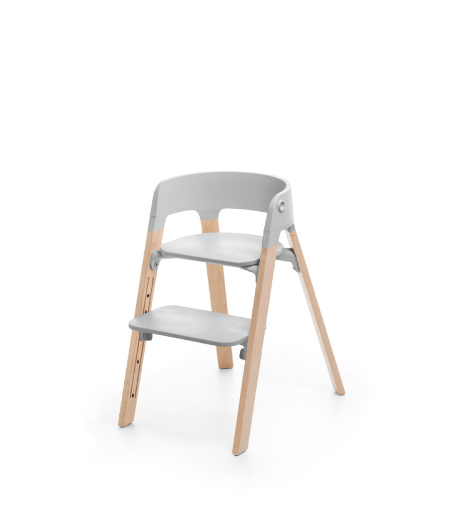 Stokke® Steps™ Chair Grey Seat Natural 