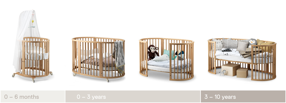 stokke bed dimensions