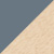 Stokke® Clikk™ wood, Beech Natural and Fjord Blue plastic parts