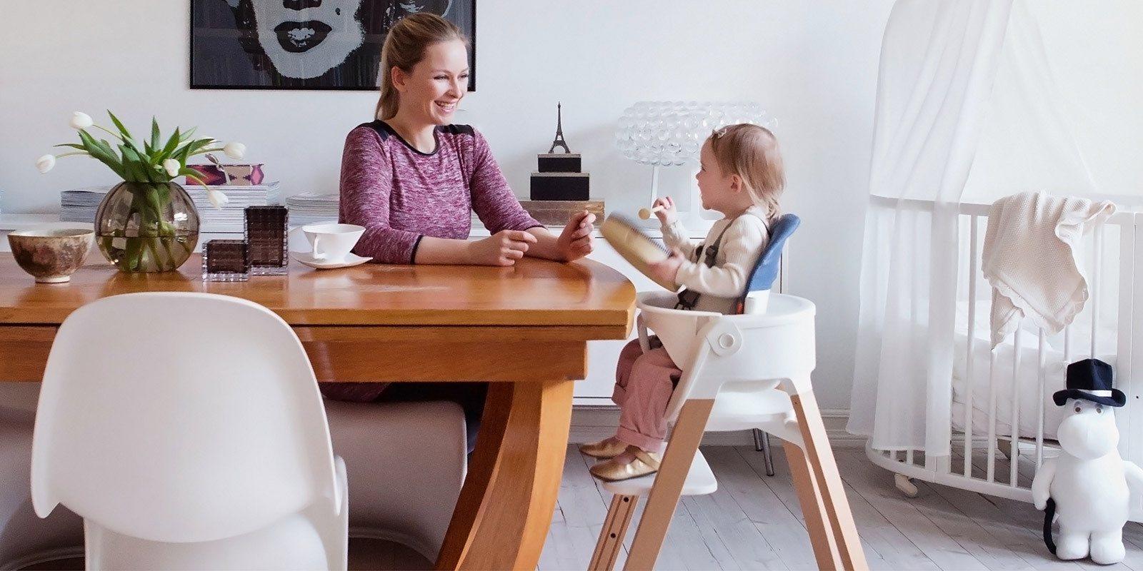 Stokke steps stuhl