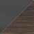 Stokke® Clikk™ Bamboo Warm Brown and Black plastic parts.