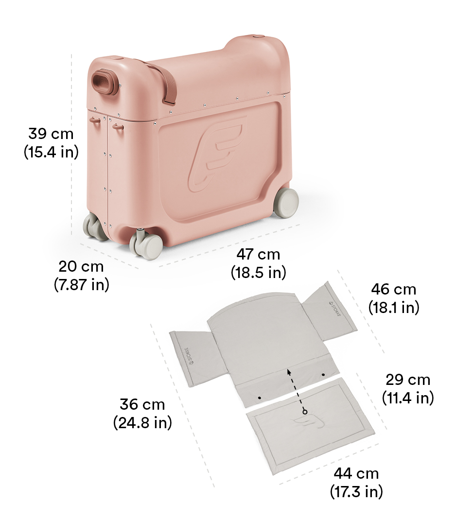 Amazon.com: Stokke JetKids BedBox, Hazy Lilac - Ride-On