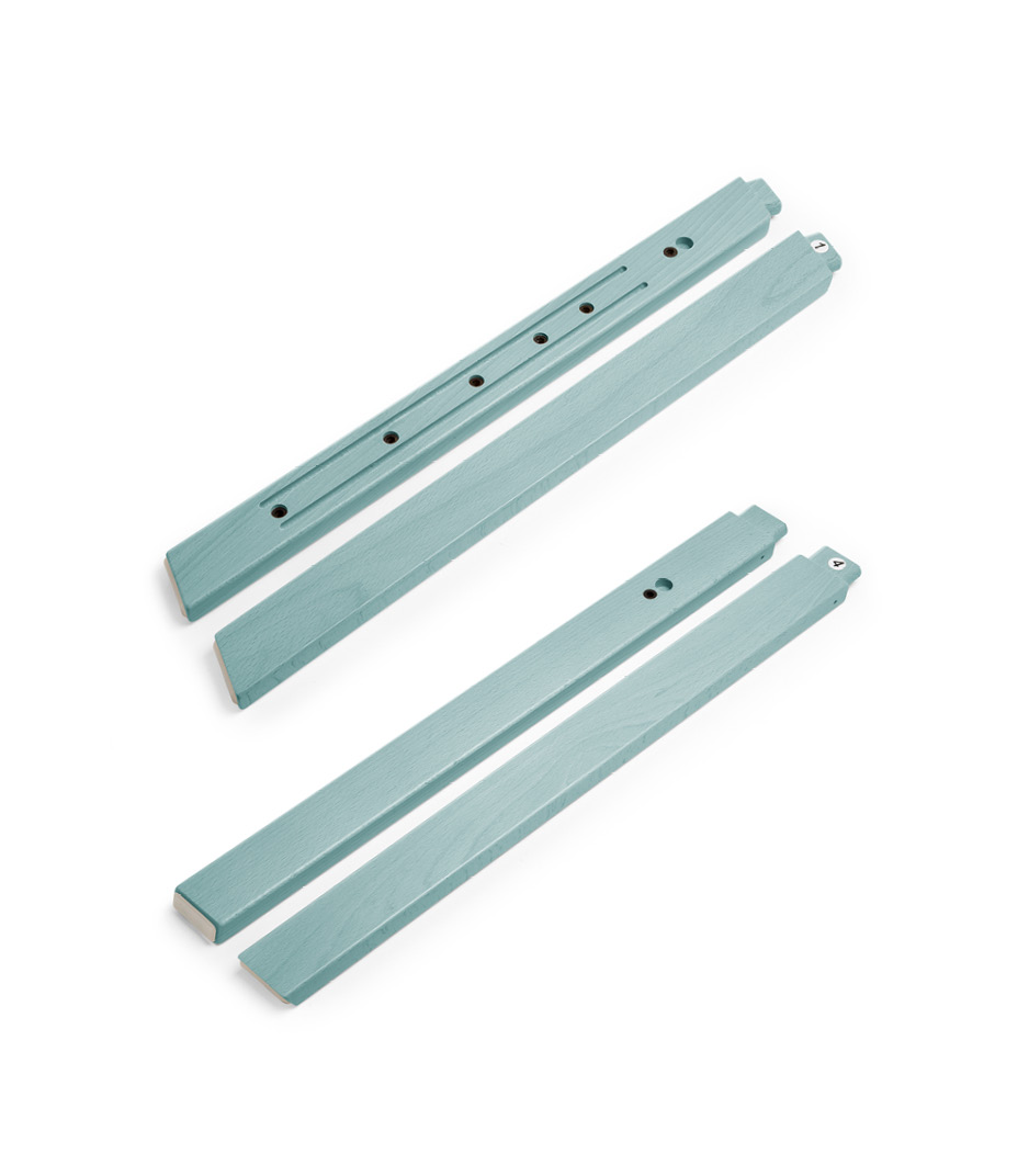 Stokke&reg; Steps&trade; Wood leg set, Aqua Blue. Accessores.