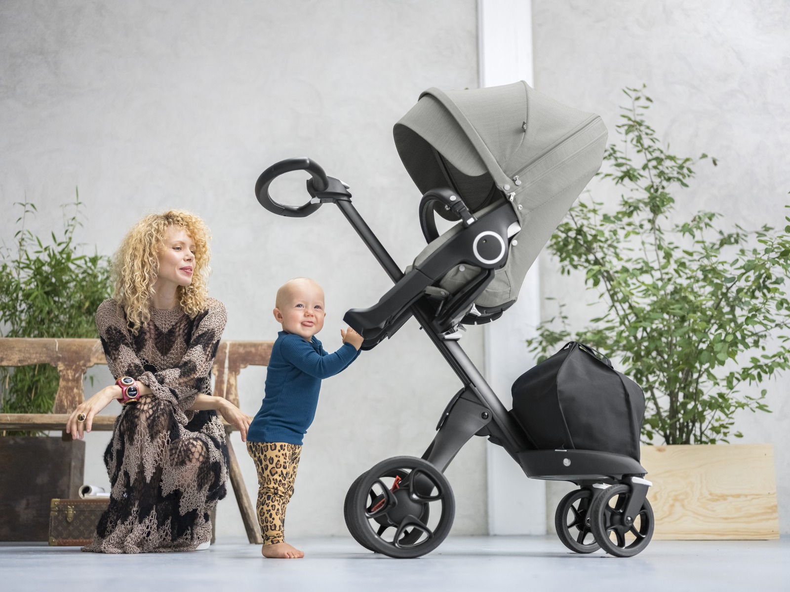 stokke xplory v6 brushed grey