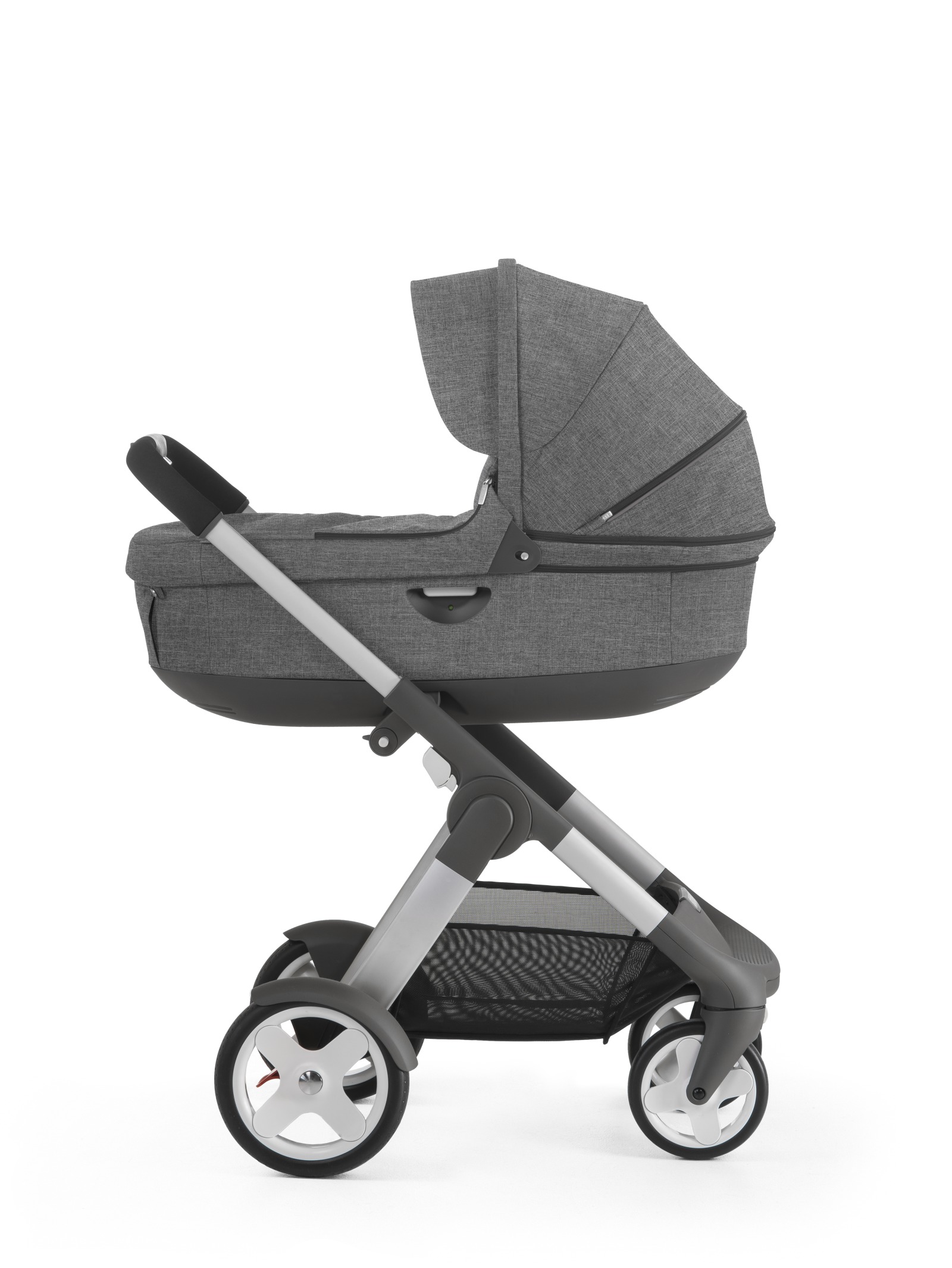 stokke crusi sibling seat black melange
